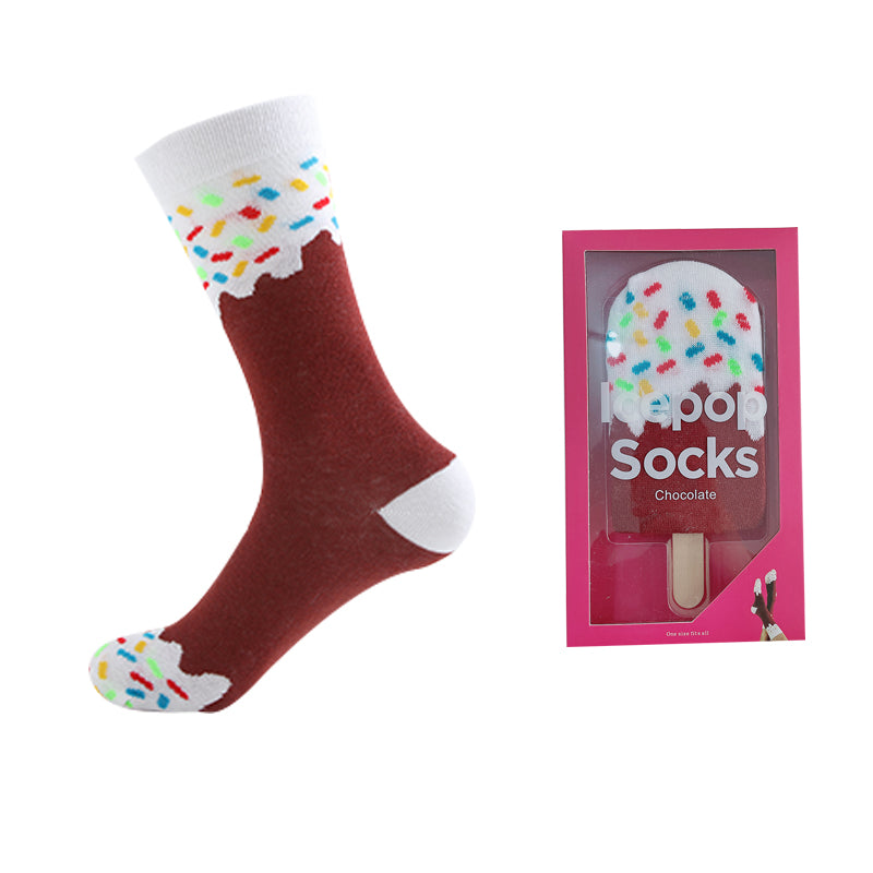 Icepop Socks - Fun Gift Socks Available in 4 Colors!