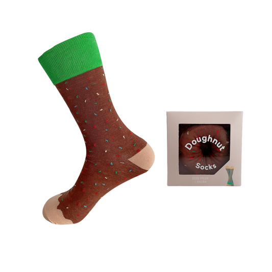 Chocolate Donut Socks