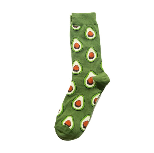 Avocado Print Socks