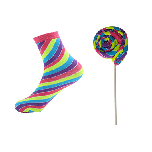 Colorful Lollipop Socks