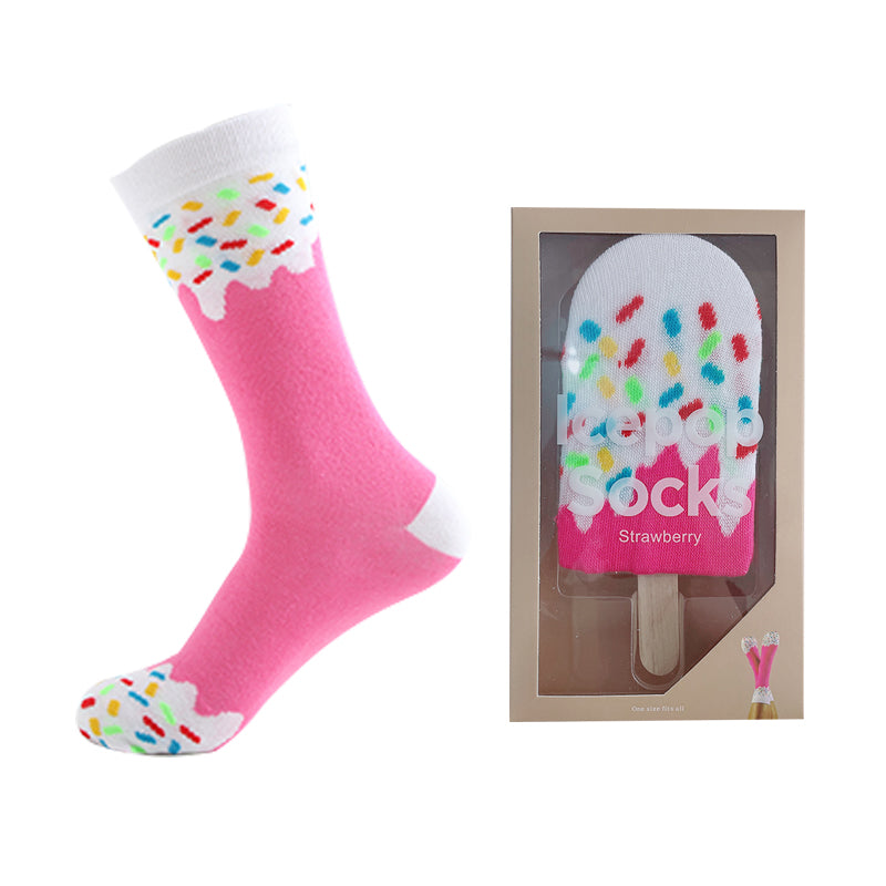 Icepop Socks - Fun Gift Socks Available in 4 Colors!