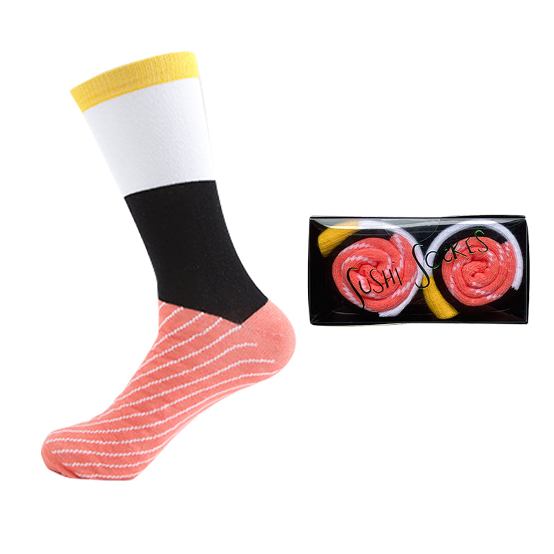 Salmon Sushi Socks